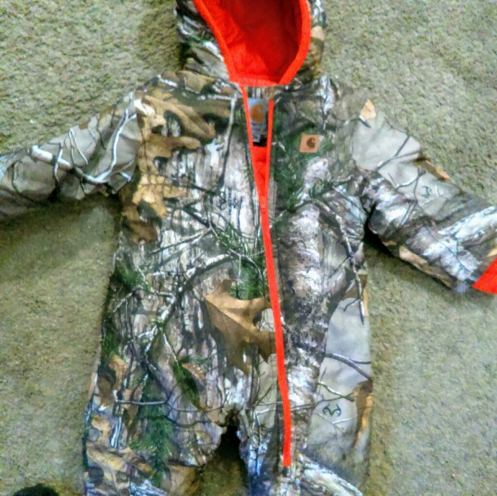 Toddler Carhart snow suit 12 months